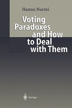 portada voting paradoxes and how to deal with them (en Inglés)