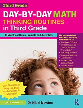 portada Day-By-Day Math Thinking Routines in Third Grade: 40 Weeks of Quick Prompts and Activities (in English)