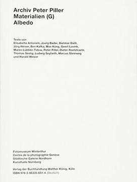 portada Peter Piller: Archive: Materials (g) (en Alemán)