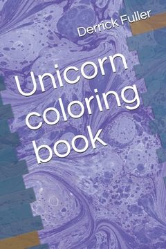 portada Unicorn coloring book (en Inglés)