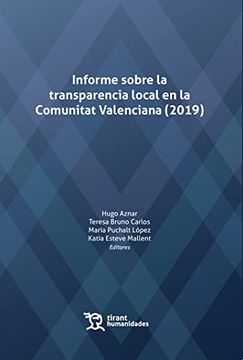 portada Informe Sobre la Transparencia Local en la Comunitat Valenciana (2019) (Plural)
