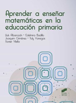 portada Aprender a Enseñar Matemáticas en la Educación Primaria (in Spanish)