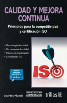 portada CALIDADY MEJORA CONTINUA PRINCIPIOS PARA LA COMPETIVIDAD Y CERTIFICACION ISO