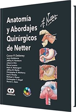 portada Anatomia y Abordajes Quirurgicos de Netter + dvd