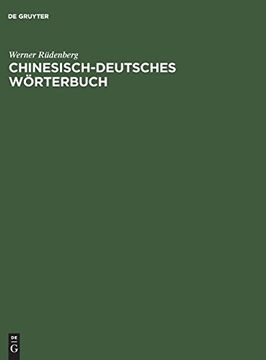 portada Chinesisch-Deutsches Wörterbuch (en Alemán)