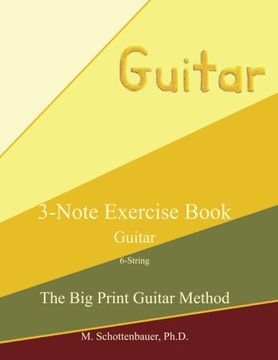 portada 3-Note Exercise Book: Guitar (The Big Print Guitar Method)