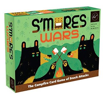 portada S'mores Wars: The Campfire Card Game of Snack Attacks (Competitive Card-Drafting Marshmallow Game for the Whole Family, Fast and fun (en Inglés)
