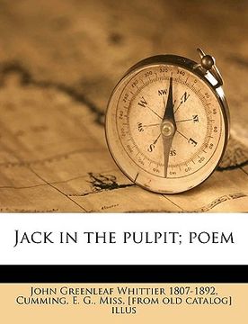 portada jack in the pulpit; poem (in English)