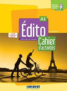 portada Edito 2e Edition: Cahier D'activites a1 + Cahier Numerique + Didier. Fle