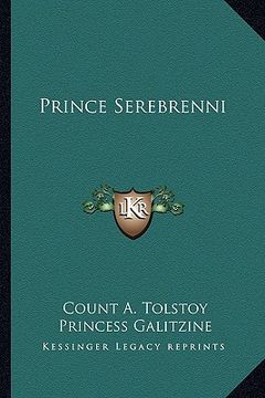 portada prince serebrenni (en Inglés)