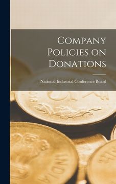 portada Company Policies on Donations (en Inglés)
