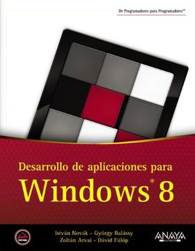 portada Desarrollo de Aplicaciones Para Windows 8