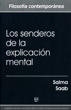 portada Los Senderos de la Explicacion Mental (in Spanish)