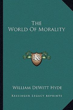 portada the world of morality (en Inglés)