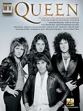 portada Queen: Note-For-Note Keyboard Transcriptions (en Inglés)