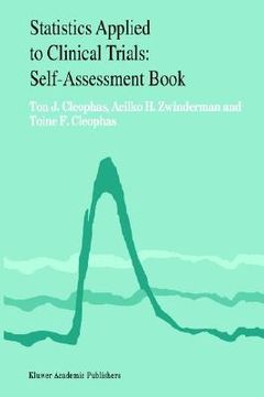 portada statistics applied to clinical trials: self-assessment book (en Inglés)