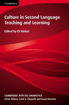 portada Culture in Second Language Teaching and Learning (Cambridge Applied Linguistics) (en Inglés)