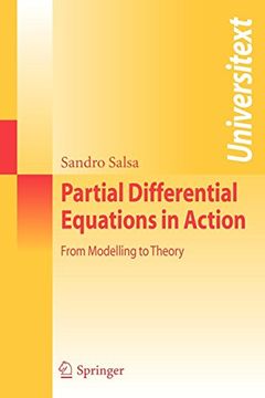 portada Partial Differential Equations in Action: From Modelling to Theory (Universitext) (in English)