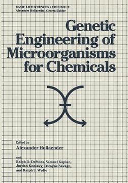portada Genetic Engineering of Microorganisms for Chemicals (en Inglés)