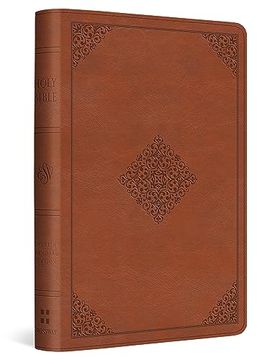 portada Esv Compact Bible (Trutone, English Saddle, Ornament Design) (en Inglés)