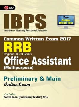 portada IBPS RRB-CWE Office Assistant (Multipurpose) Preliminary & Main Guide 2017 (en Inglés)