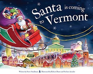 portada Santa is Coming to Vermont (en Inglés)