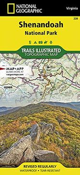 portada Shenandoah National Park: Trails Illustrated National Parks (Trails Illustrated Maps) (en Inglés)