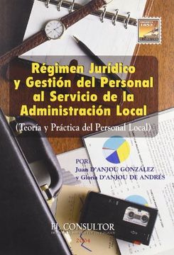 portada Regimen juridico y gestion del personal al servicio de la administraci
