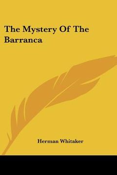 portada the mystery of the barranca (en Inglés)