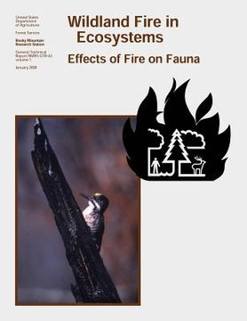 portada Wildland Fire in Ecosystems: Effects of Fire on Fauna (in English)
