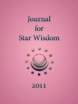 portada journal for star wisdom 2011 (in English)