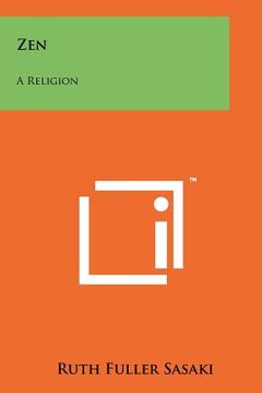 portada zen: a religion (en Inglés)
