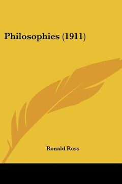 portada philosophies (1911) (in English)