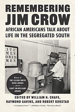 portada Remembering jim Crow: African Americans Talk About Life in the Segregated South (in English)