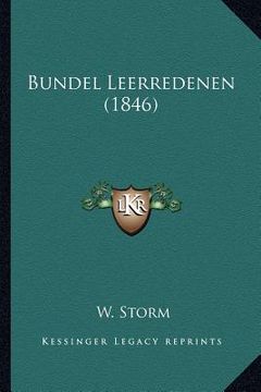 portada Bundel Leerredenen (1846)