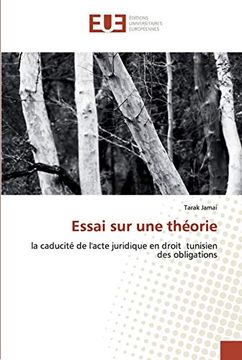 portada Essai sur une Théorie (in French)