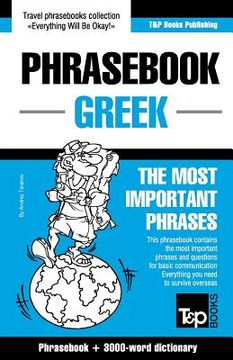 portada English-Greek phrasebook and 3000-word topical vocabulary