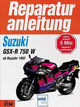 portada Suzuki Gsx-R 750 w ab 1992 (en Alemán)