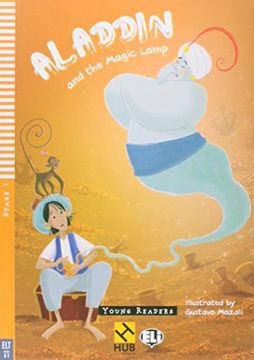 portada Aladdin and the Magic Lamp (A1) + a (in Portuguese)