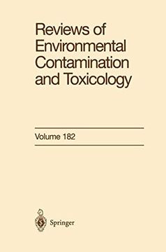portada Reviews of Environmental Contamination and Toxicology (en Inglés)