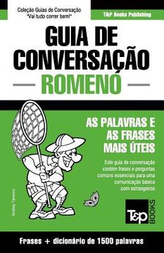 portada Guia de Conversação Português-Romeno e dicionário conciso 1500 palavras (en Portugués)