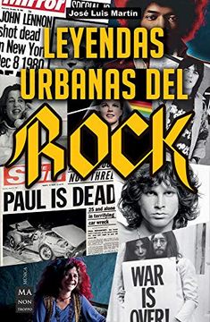 portada Leyendas Urbanas del Rock: Historias Apasionantes Sobre El Mundo del Rock Y Sus Protagonistas (in Spanish)