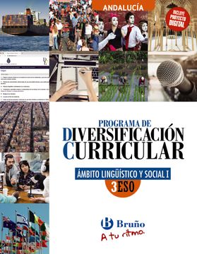 portada Diversificación Curricular Ámbito Lingüístico y Social 3 eso