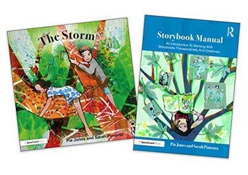 portada The Storm and Storybook Manual: For Children Growing Through Parents'Separation (Therapeutic Fairy Tales) (en Inglés)