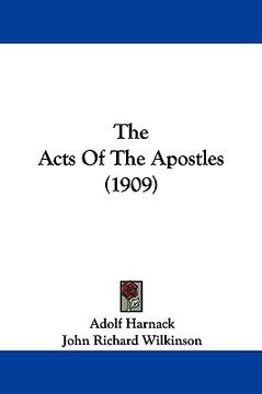 portada the acts of the apostles (1909) (en Inglés)