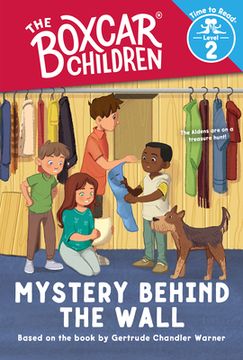 portada Mystery Behind the Wall (The Boxcar Children: Time to Read, Level 2) (en Inglés)