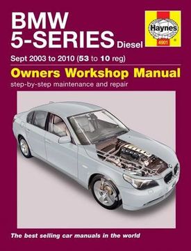 portada Bmw 5-Series Diesel Service and Repair Manual (Haynes Manual) (en Inglés)
