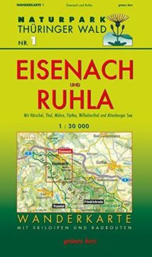 portada Wanderkarte Eisenach und Ruhla 1: 30 000