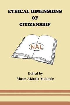 portada Ethical Dimensions of Citizenship (in English)