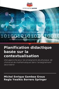 portada Planification didactique basée sur la contextualisation (en Francés)